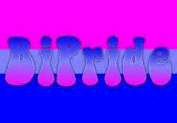 Bi Pride Flag "Hippy" Style